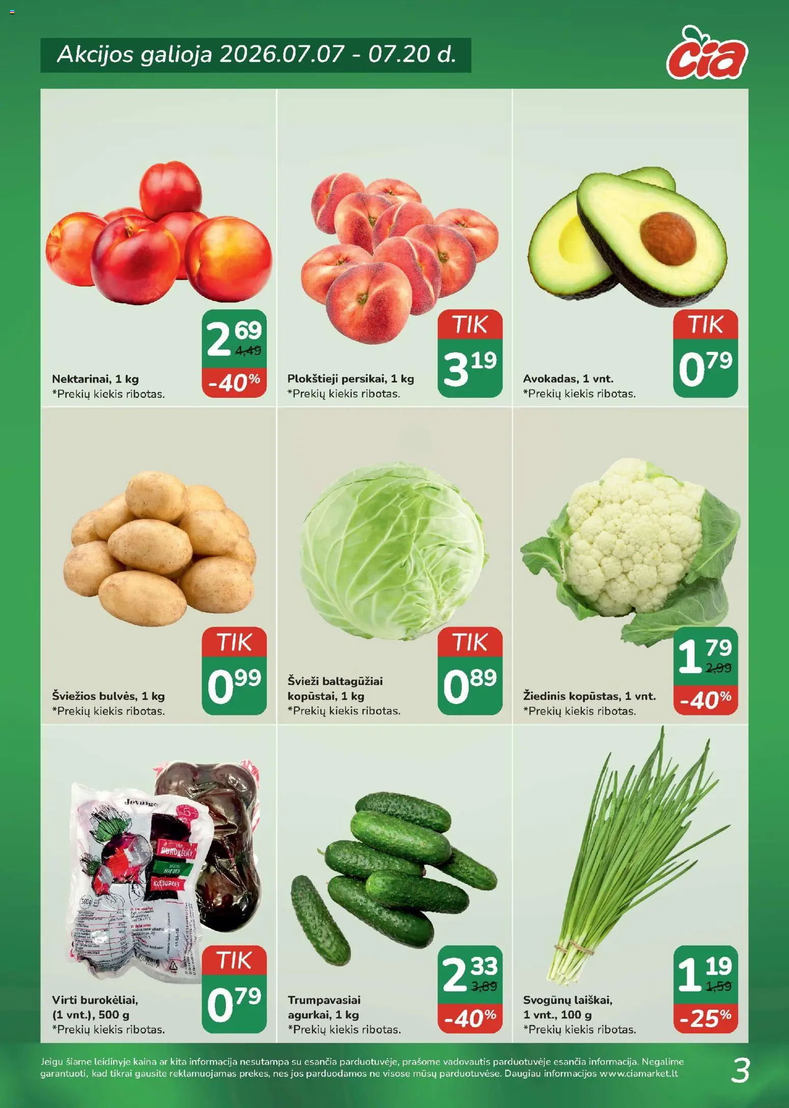 ČIA MARKET akcijos nuo 2026.07.07 | Puslapis: 3
