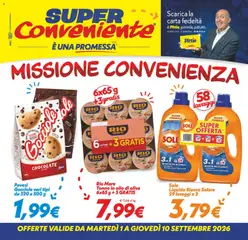 Anteprima del volantino SuperConveniente volantino Messina, Siracusa, Palermo valido a partire dal 01/09/2026