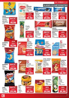 Náhled letáku OREO Slepované sušenky, různé druhy 114 g od 02.09.2026 | Strana: 35