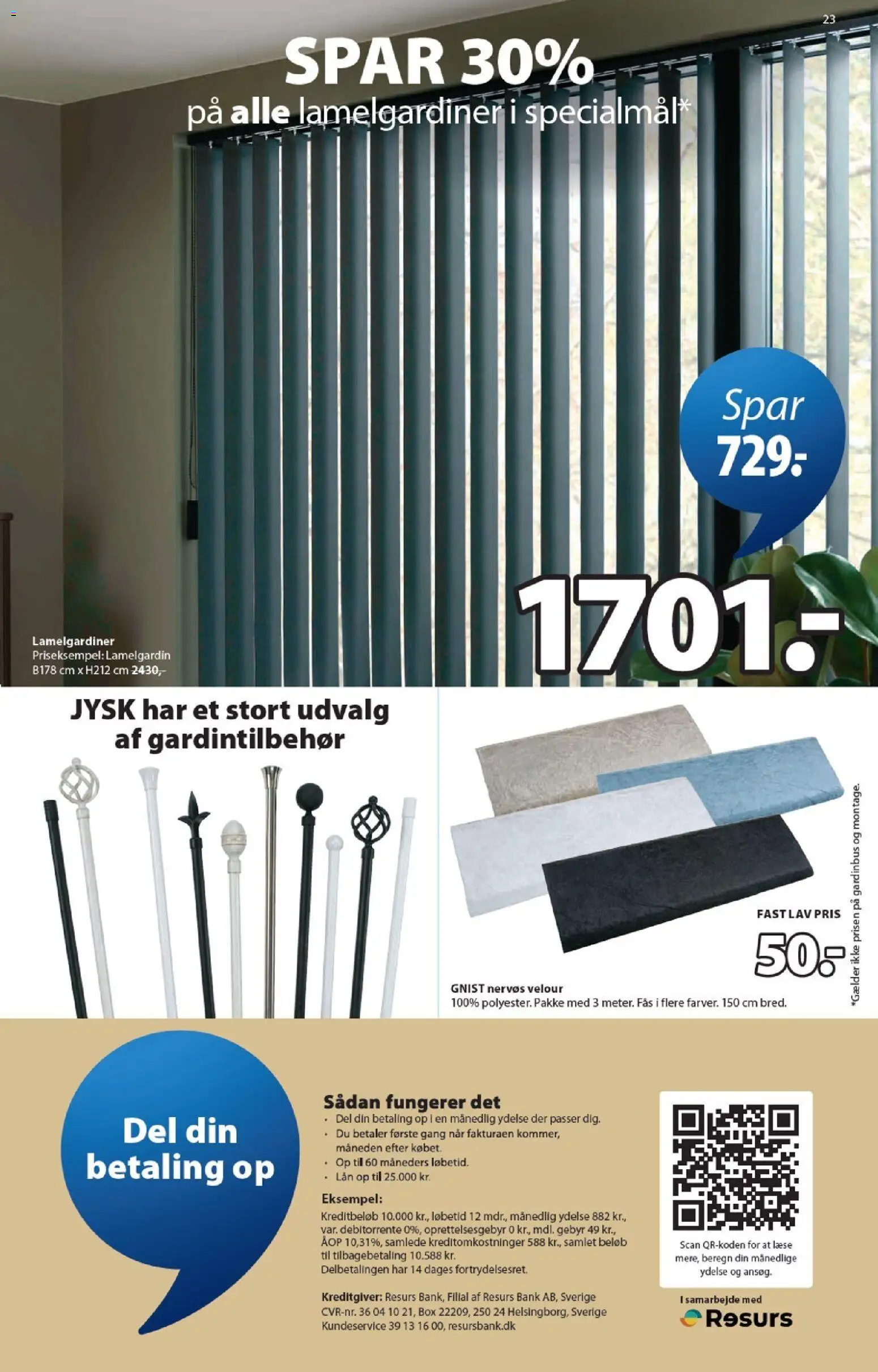 JYSK tilbudsavis – gyldig fra 25/09/2026 | Side: 23