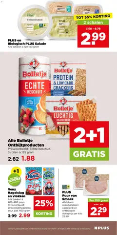 Venz Hagelslag en Vlokken, Alle pakken à 200-400 gram - Voorbeeld van een folder van Plus, geldig van 09-09-2026 | Pagina: 17