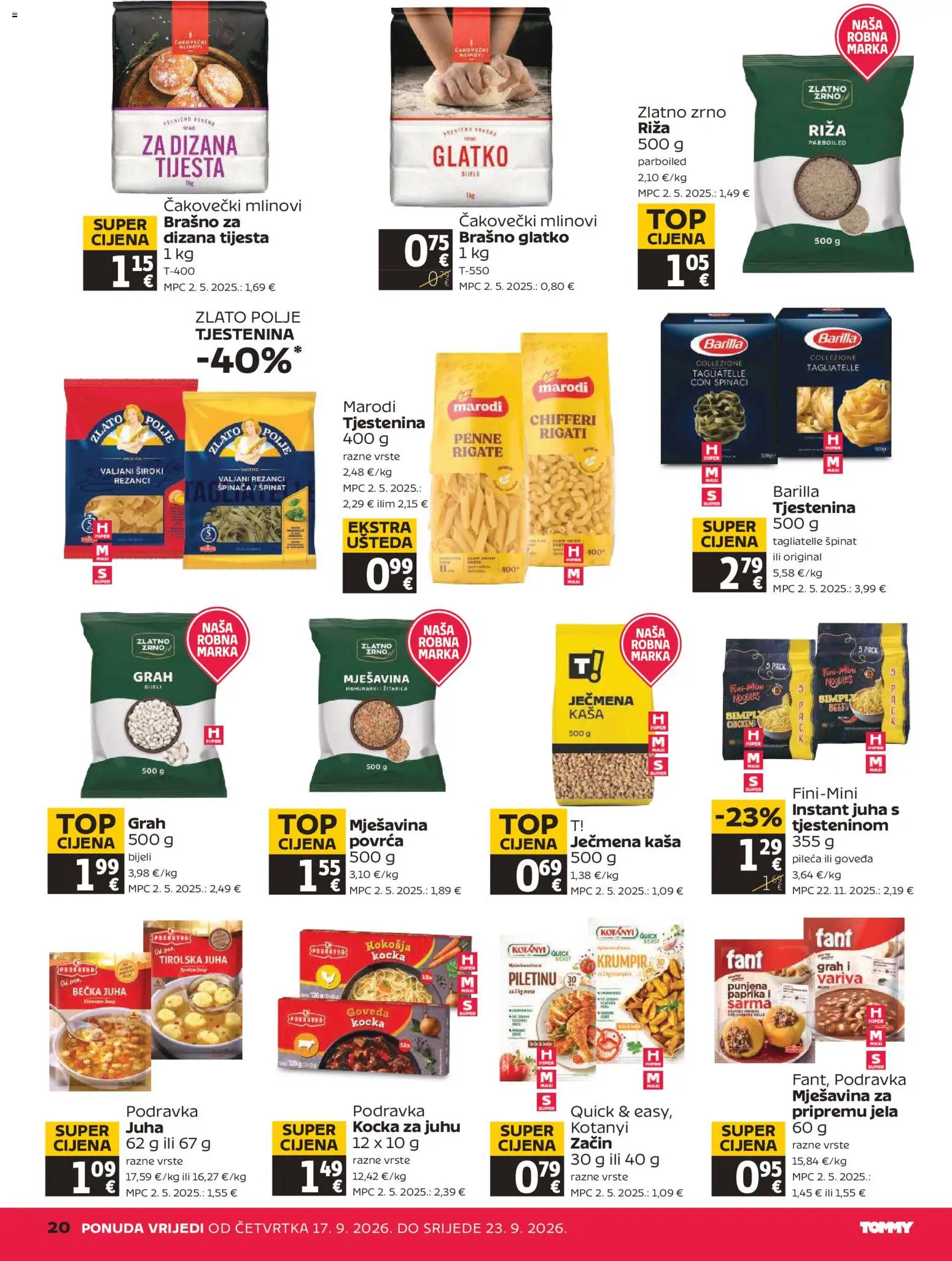 Tommy katalog | vrijedi od 17.09.2026 | Stranica: 20