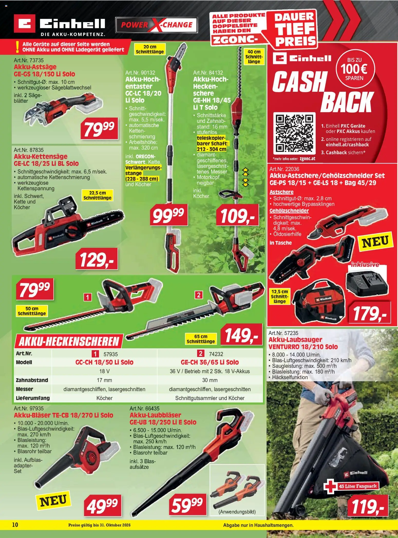 Zgonc Oktober II 2026 gültig ab 15.10.2026 | Seite: 10 | Produkte: Tasche, Adapter, Kocher