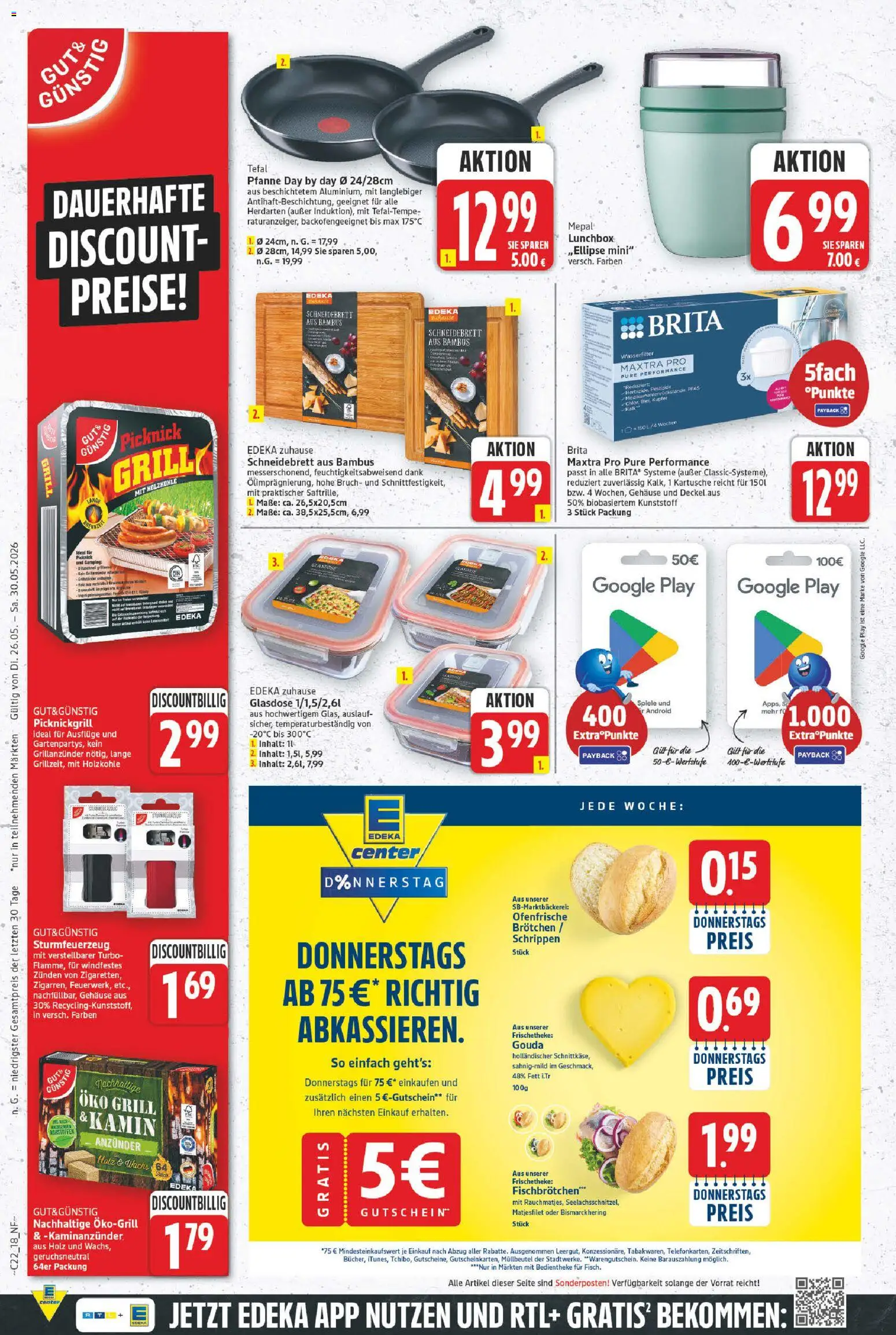 E center Prospekt – gültig ab 26.05.2026 | Seite: 21 | Produkte: Grill, Kamin, Gouda, Ofenfrische