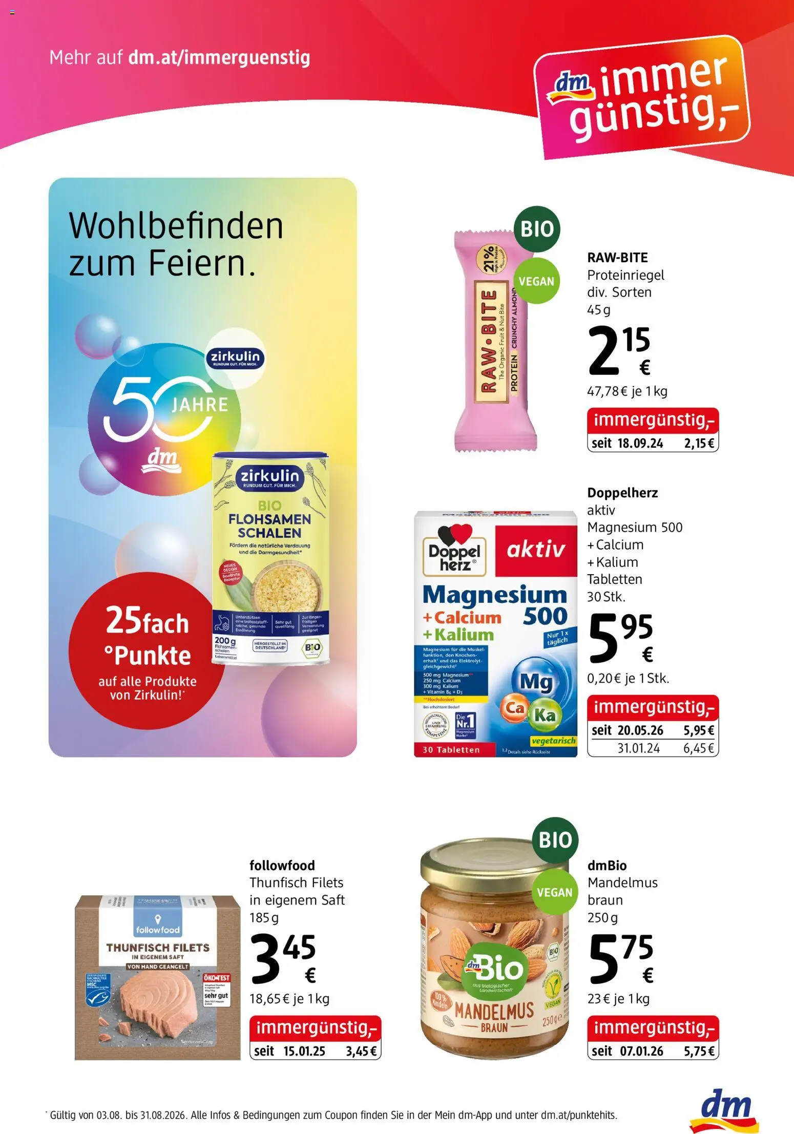 dm drogerie markt Flugblatt August 2026 gültig ab 30.07.2026 | Seite: 5