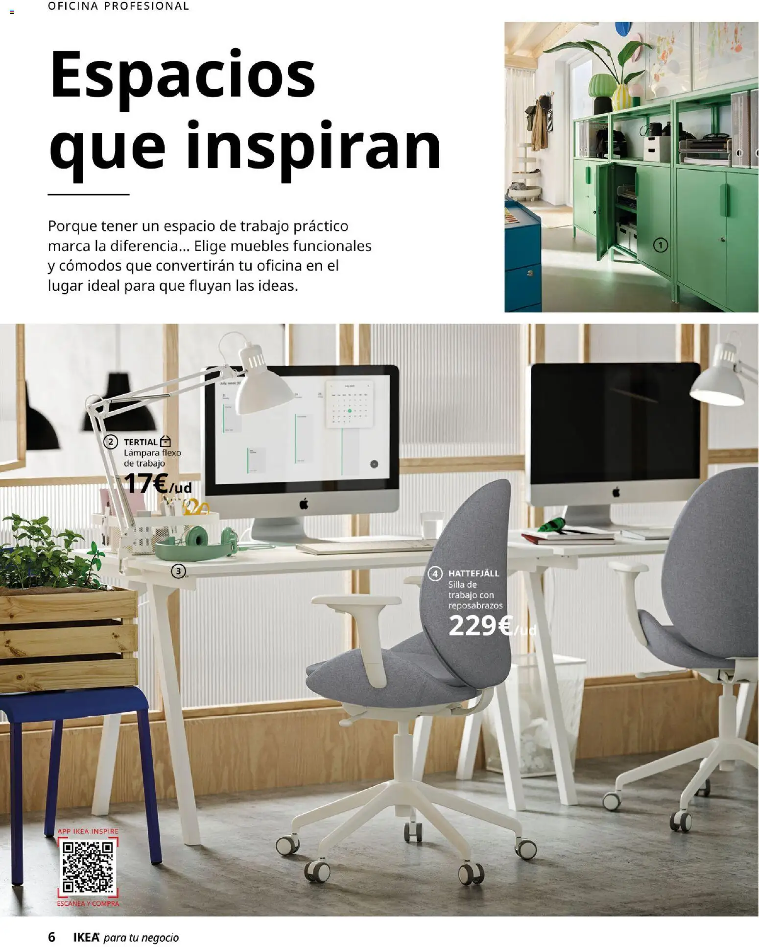 IKEA - IKEA para tu negocio │ válido desde el 01/09/2026 | Página: 6 | Productos: Muebles, Silla, Lámpara