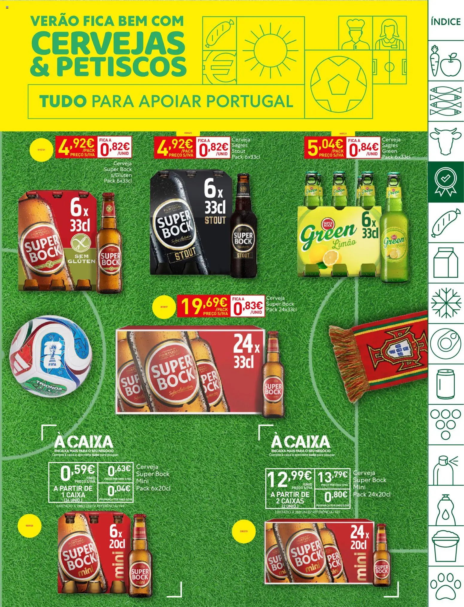 Recheio folheto Madeira │ válido de 23/06/2026 | Página: 7 | Produtos: Super bock, Caixa, Cerveja