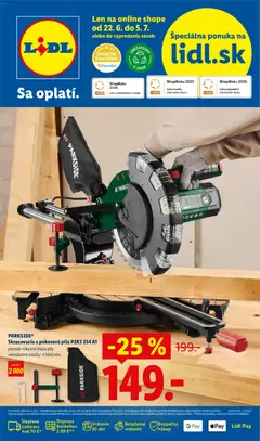 Lidl leták platný od 22.06.2026
