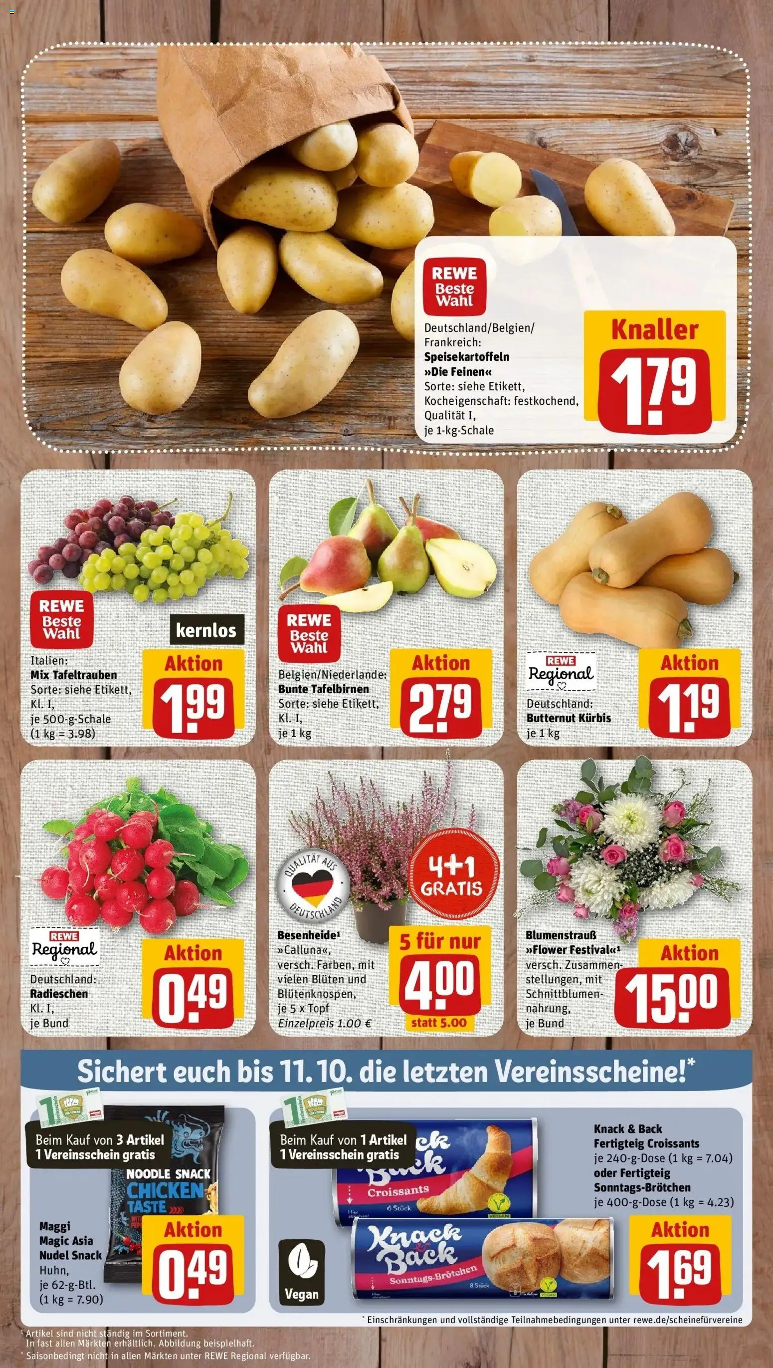 REWE Prospekt ab 05.10.2026 zum Blättern » Angebote | Seite: 3 | Produkte: Maggi, Kürbis