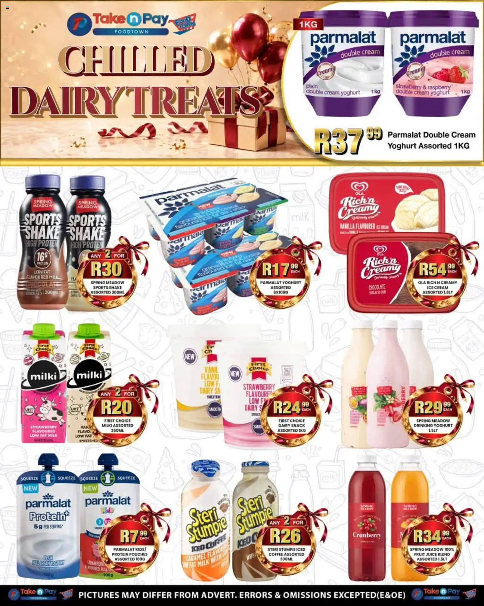 New Take n Pay catalogue – valid from 24/08/2026 | Page: 20 | Products: Vanilla, Meadow, Chocolate, Juice