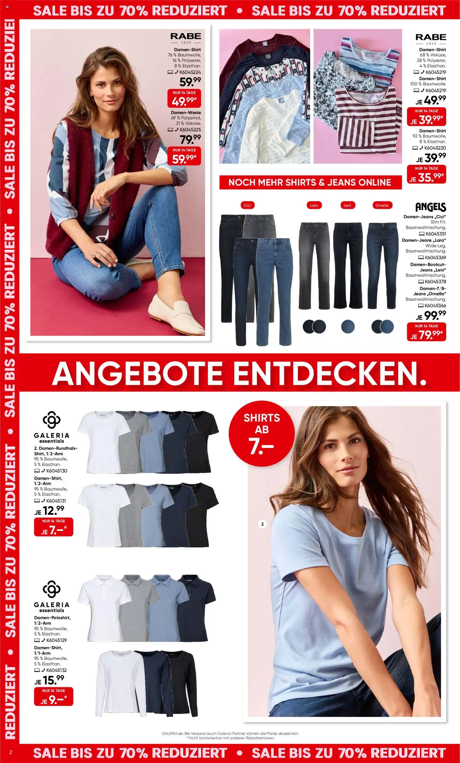 Galeria Karstadt Kaufhof Prospekt – gültig ab 05.08.2026 | Seite: 2