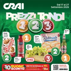 Anteprima del volantino CRAI volantino valido a partire dal 17/09/2026