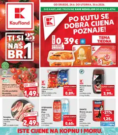 Kaufland HR akciós újság - amely érvényes a következő dátumtól: 24.06.2026
