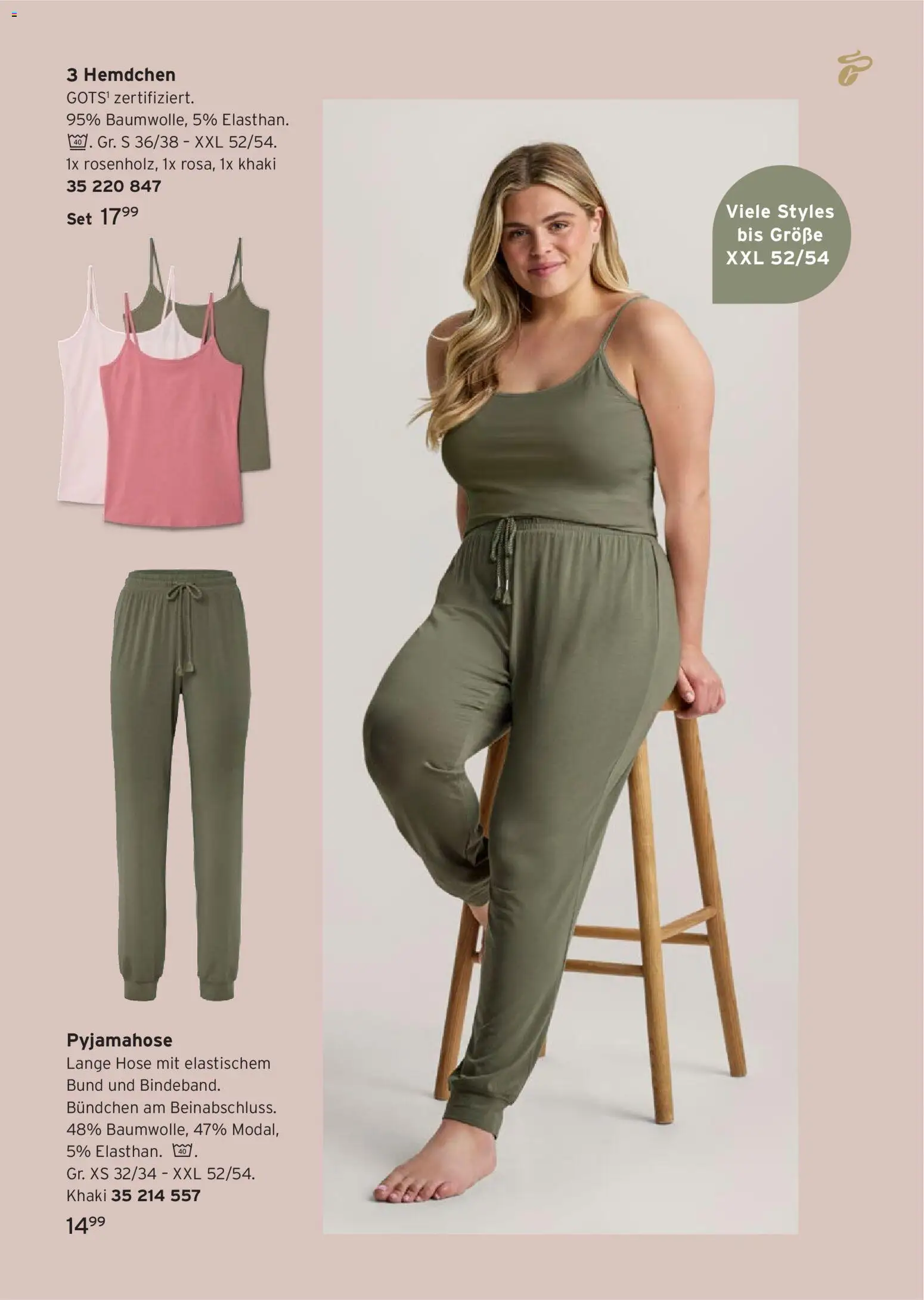 Prospekt Tchibo Soft Mornings – gültig ab 26.08.2026 | Seite: 19 | Produkte: Hose