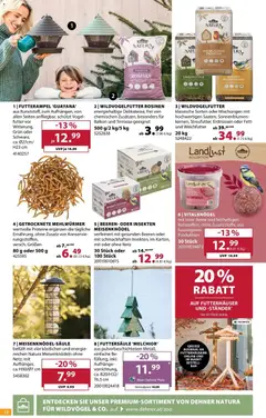 Dehner Garten & Zoo ab 14.10.2026 gültig | Seite: 12 | Produkte: Rosinen, Erdnüsse