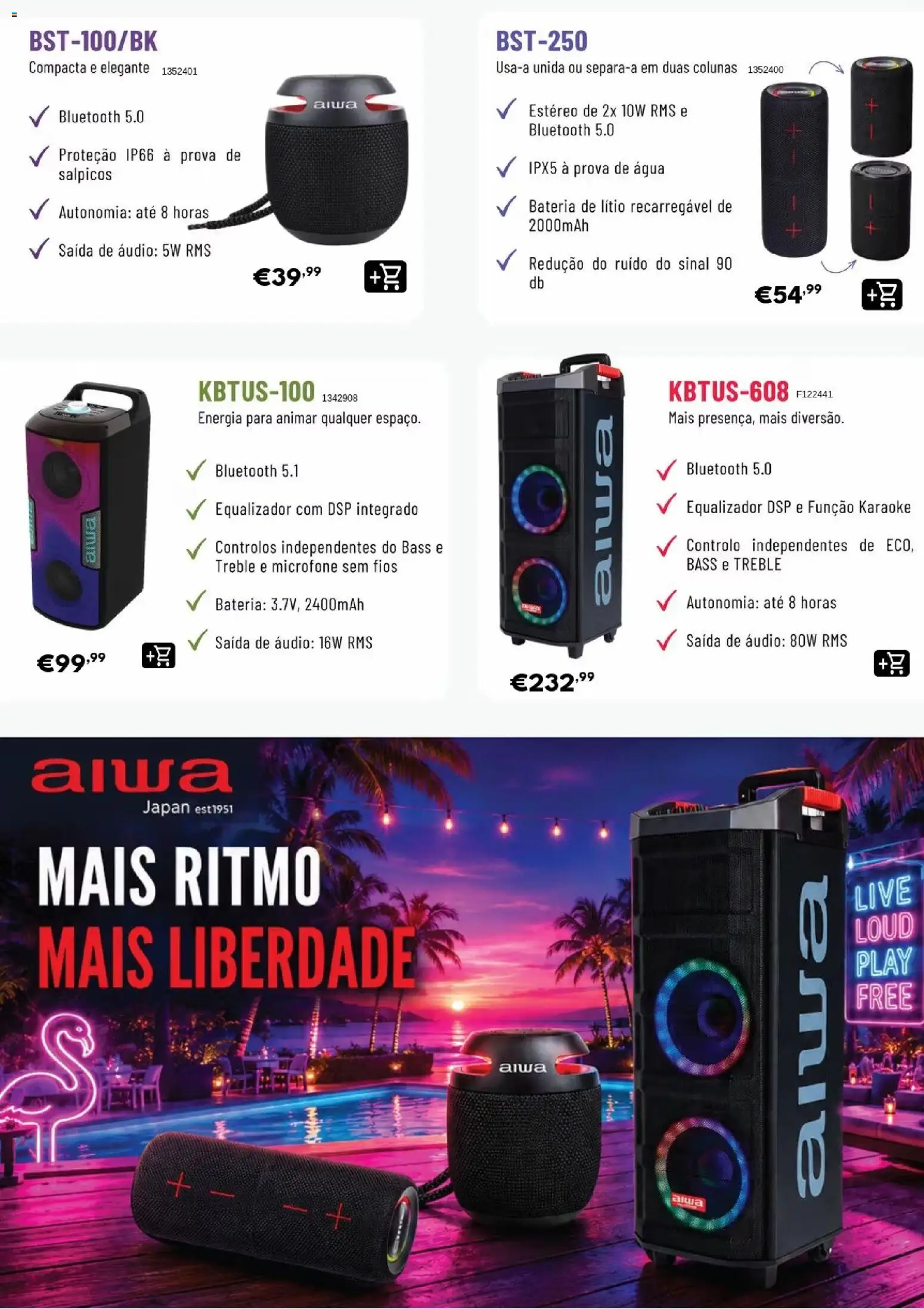 Radio Popular Especial Som Portátil │ válido de 28/07/2026 | Página: 13 | Produtos: Agua, Audio, Microfone, Bateria