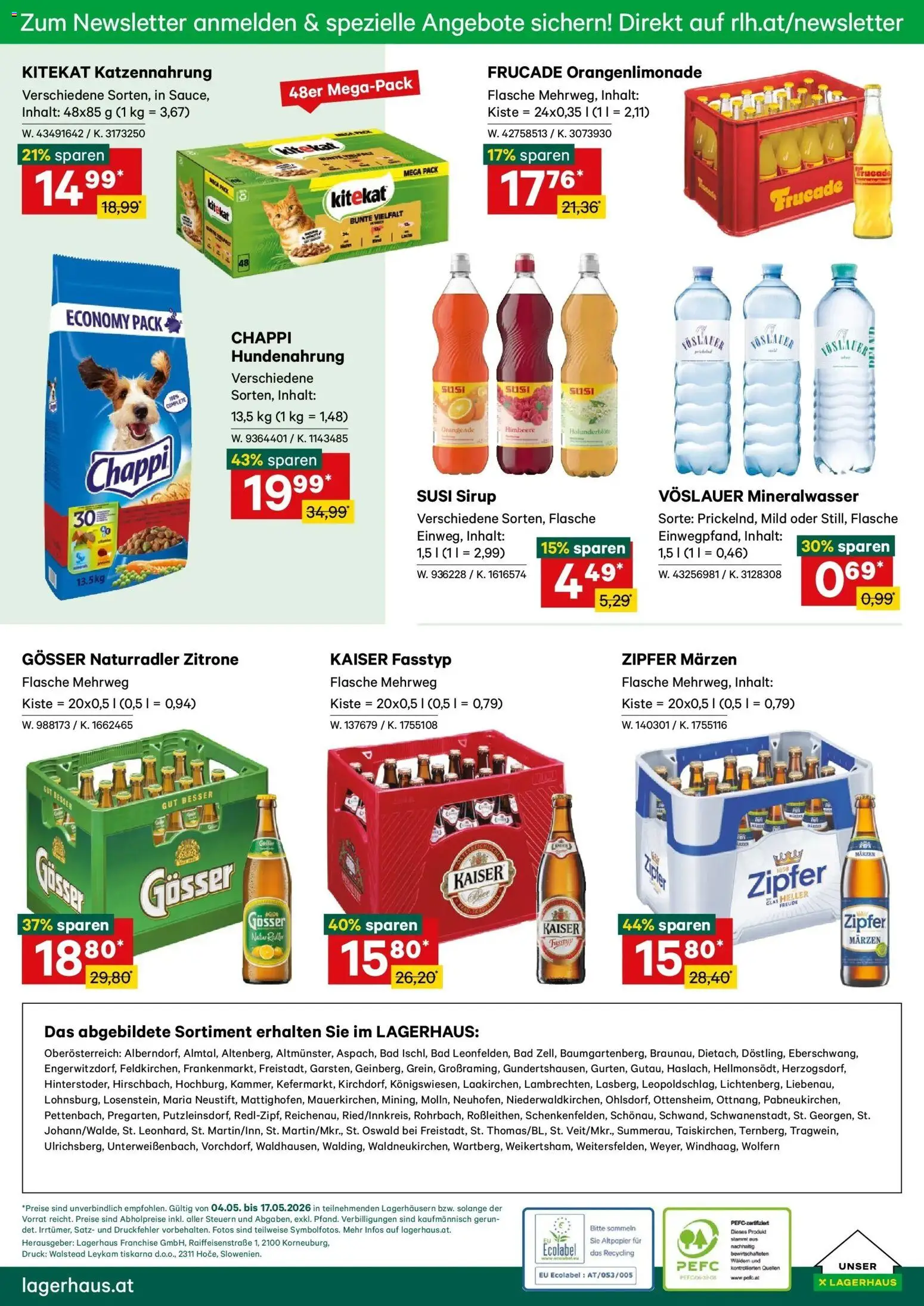 Lagerhaus - Wochen Angebote gültig ab 03.05.2026 | Seite: 6 | Produkte: Zitrone, Himbeere, Bad