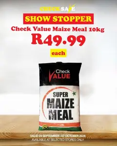 Check Save specials catalogue – valid from 24/09/2026