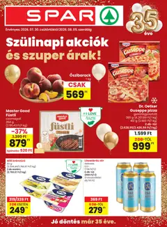Spar akciós újság - amely érvényes a következő dátumtól: 2026.07.30.
