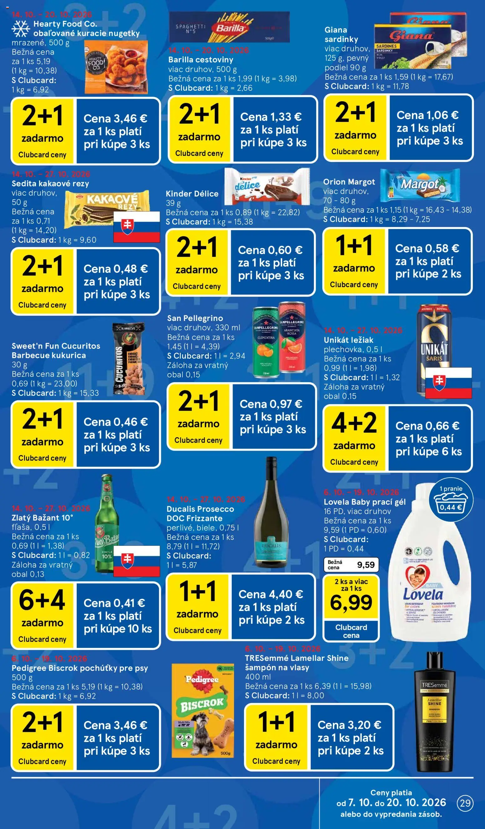 Nové Tesco akcie – leták je platný od 14.10.2026 | Strana: 29
