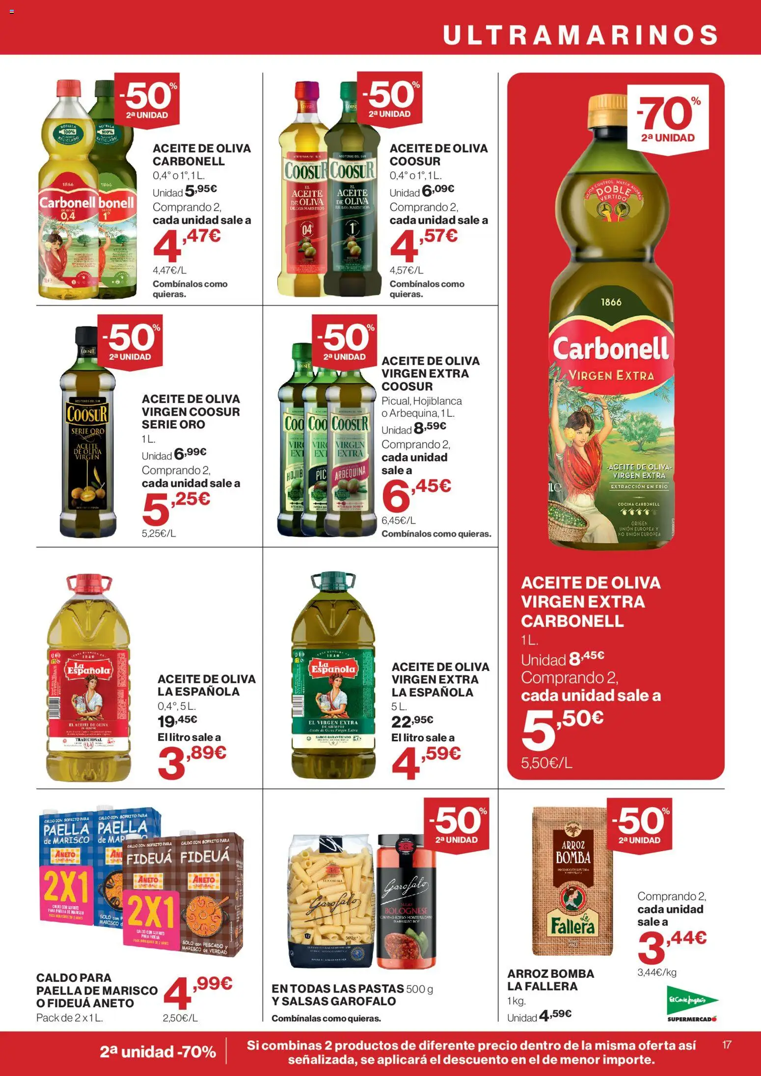 Supercor folleto │ válido desde el 16/07/2026 | Página: 17 | Productos: Aceite, Arroz, Pescado, Aceite de oliva