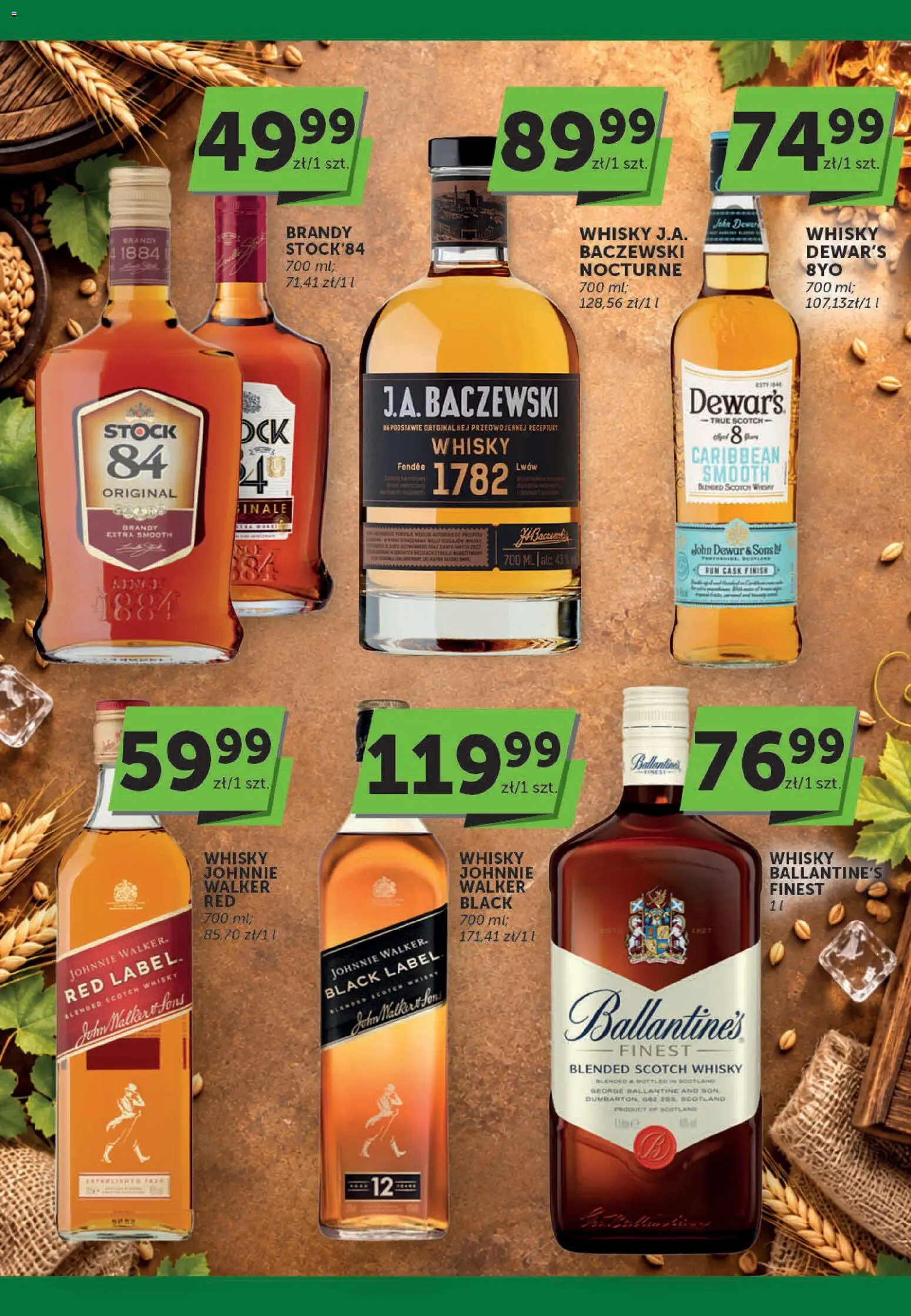ABC gazetka - Oferta alkoholowa od 17.09.2026 | Strona: 7 | Produkty: Scotch whisky, Black Label, Rum, Finish