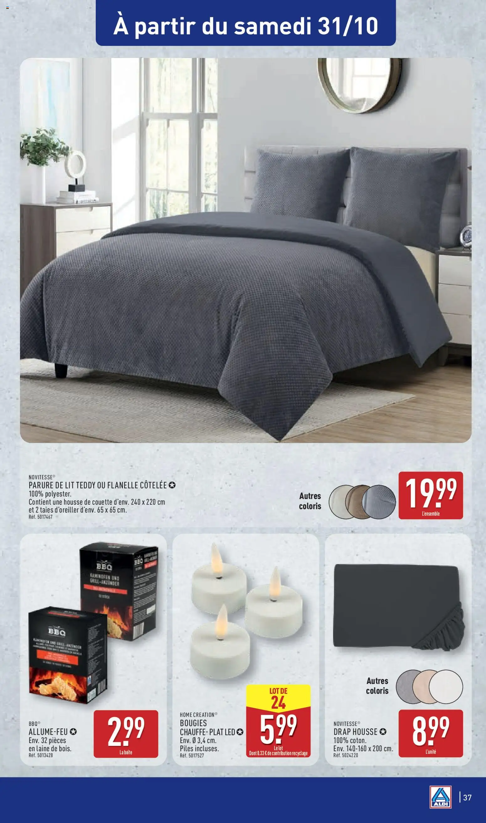 {H1} | Page: 39 | Produits: Parure de lit, Drap housse, Home Creation, Couette