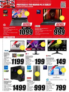 Anteprima del volantino Media World volantino valido a partire dal 08.05.2026 | Pagina: 14 | Prodotti: Notebook, Tablet, PC, Mouse
