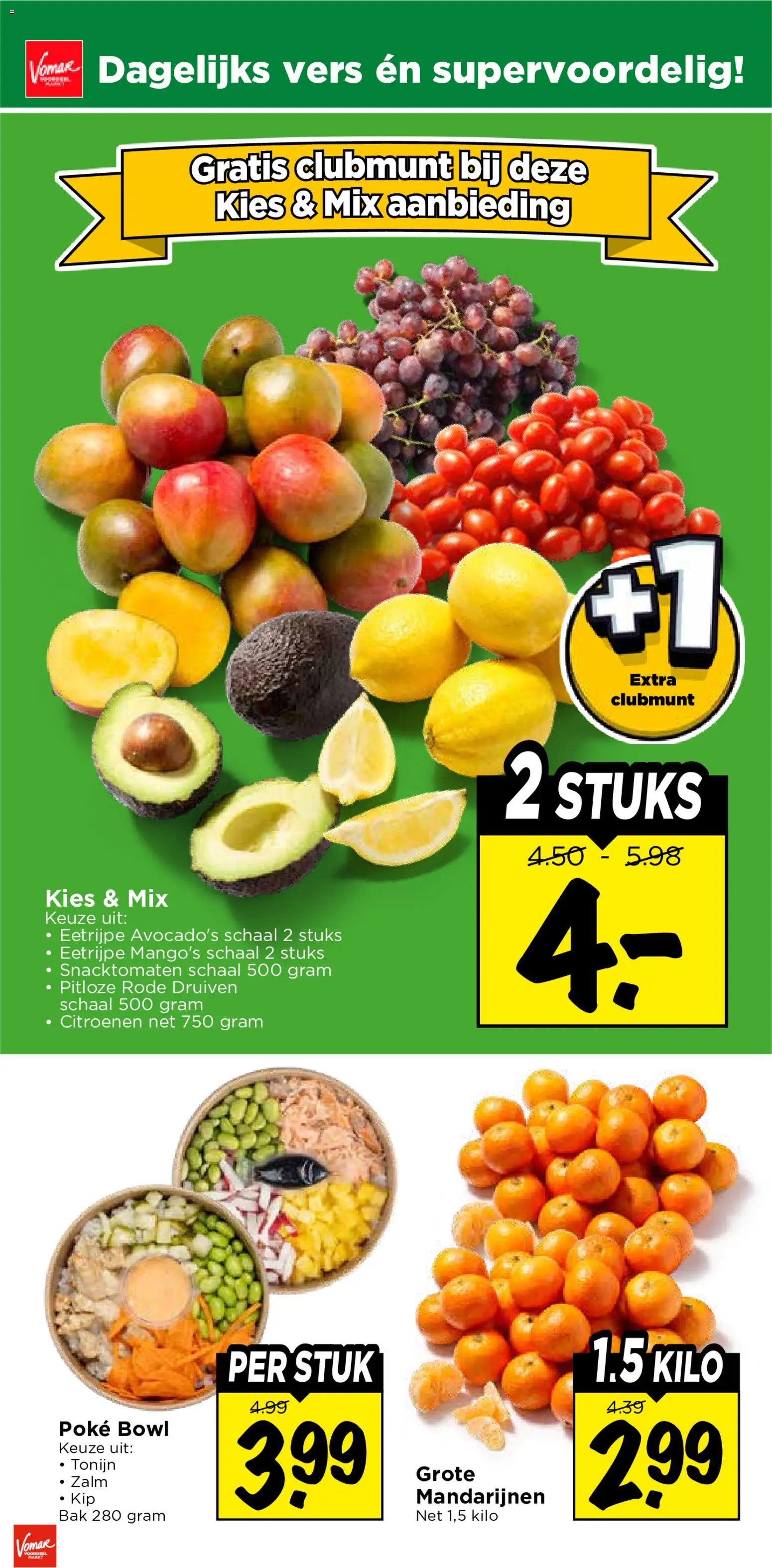 {H1} | Pagina: 21 | Producten: Schaal, Zalm, Tonijn, Kip