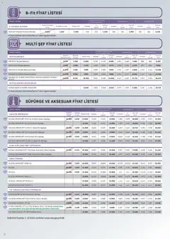 01 Ekim 2026 tarihinden itibaren geçerli olan Arçelik kataloğu önizlemesi | Sayfa: 71 | Ürünler: Robot, Blender, Robot süpürge