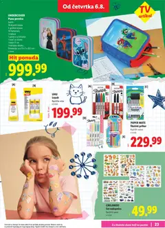Lidl katalog Spremni pre prvog zvona - pregled Lidl kataloga - važi od 30.07.2026 | Strana: 23 | Proizvode: Makaze, Rezač