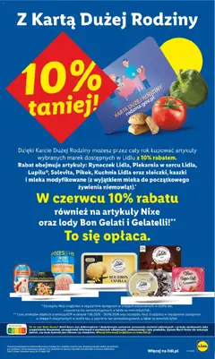 Náhled letáku Lidl Polsko leták od 22.06.2026 | Strana: 95 | Produkty: Bourbon, Bon Gelati, Gelatelli