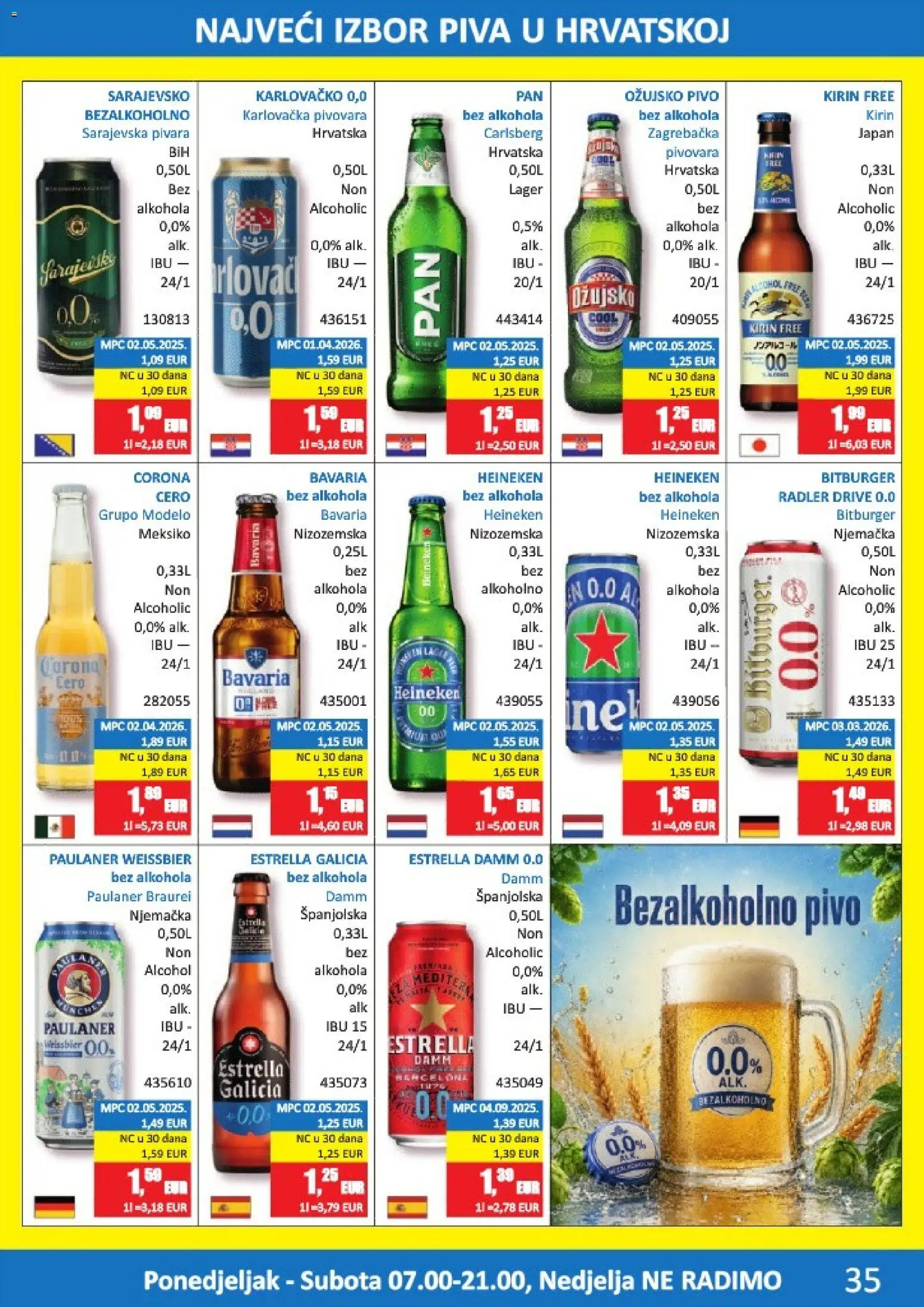 Vrutak katalog | vrijedi od 01.06.2026 | Stranica: 35 | Proizvodi: Radler, Pivo, Heineken, Ožujsko