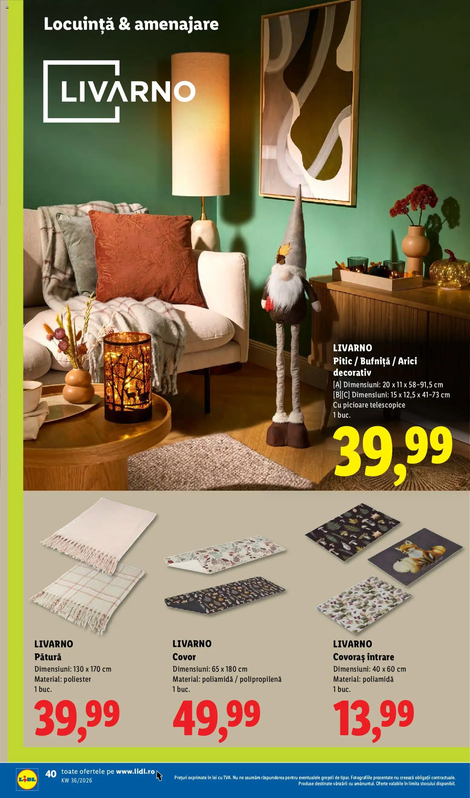 Noul catalog Lidl – valabil de la 31.08.2026 | Pagină: 40