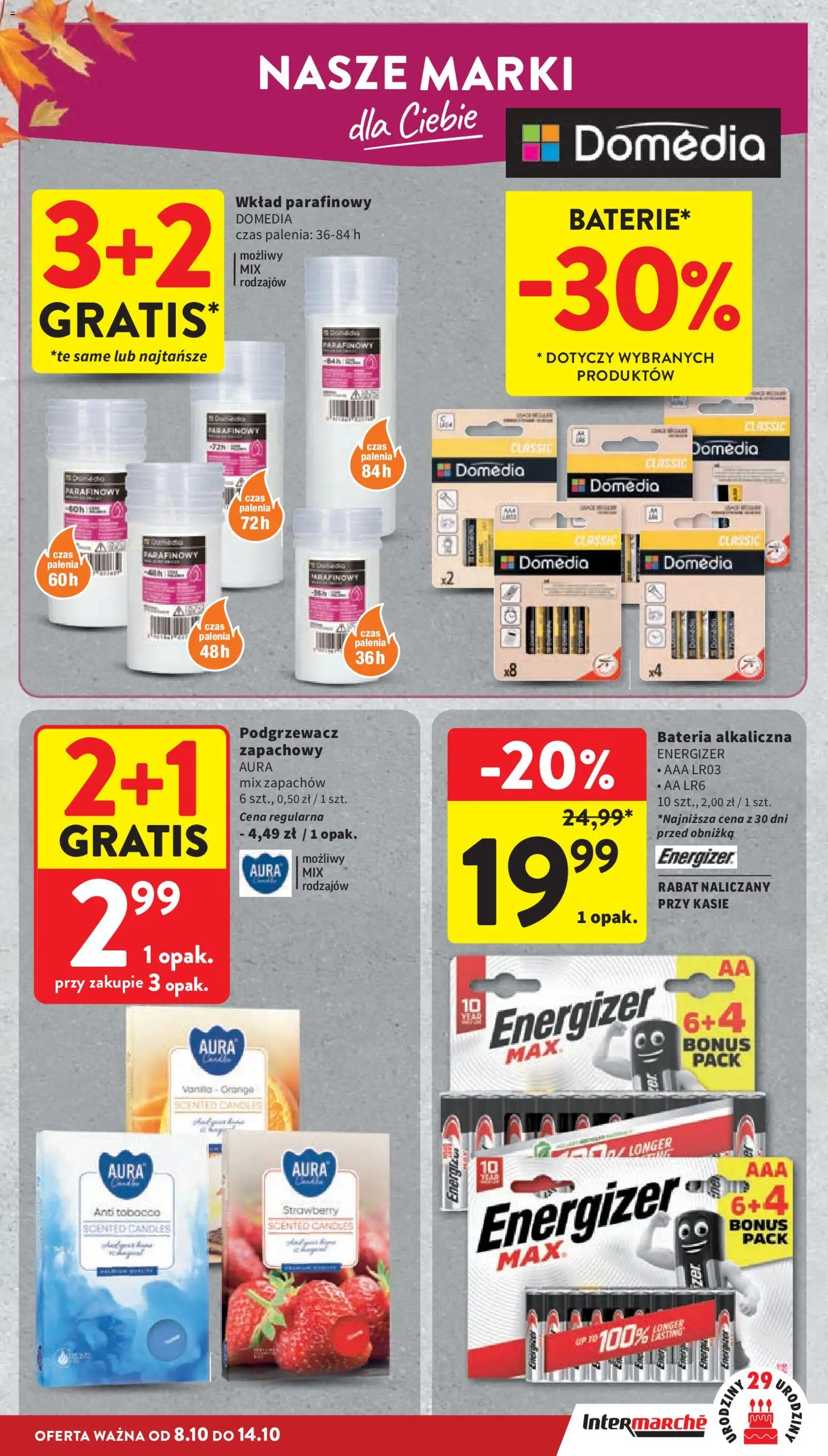 Intermarche gazetka od 08.10.2026 | Strona: 45 | Produkty: Bateria