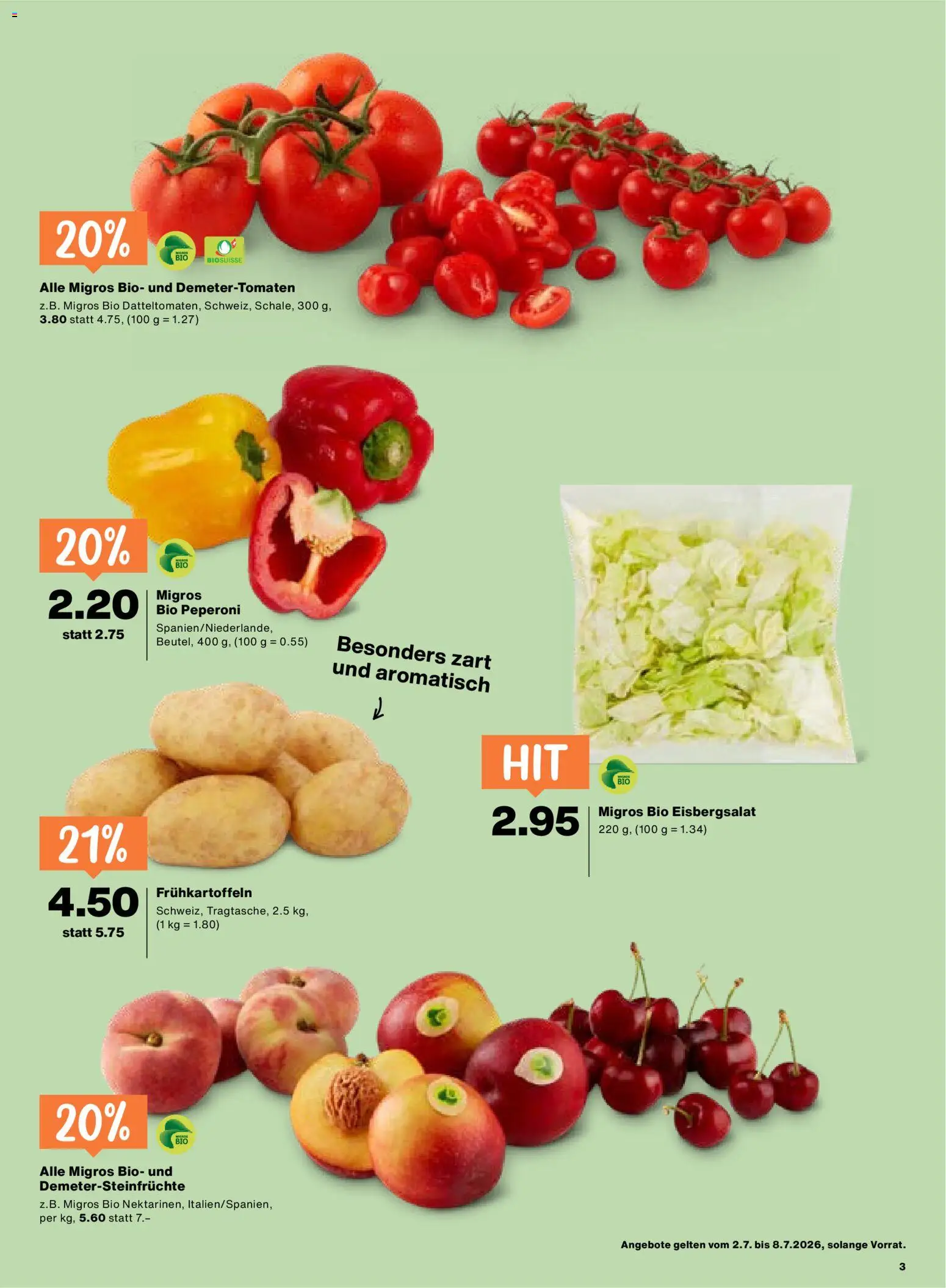 Migros aktionen – gültig ab 02.07.2026 | Seite: 3