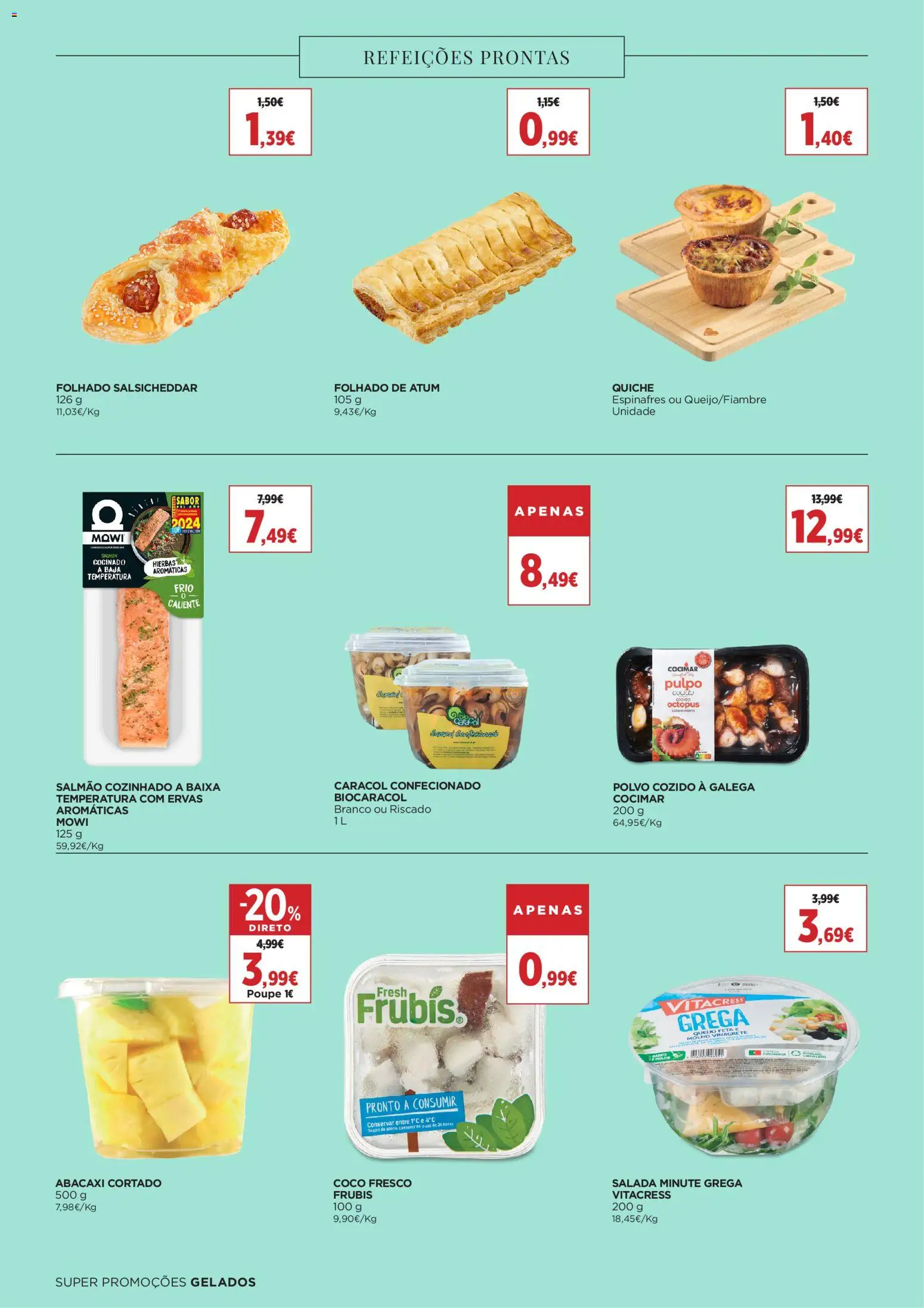 El Corte Ingles folheto │ válido de 10/07/2026 | Página: 14 | Produtos: Atum, Espinafres, Polvo, Abacaxi