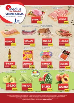 Medius katalog Vikend akcija - pregled Medius kataloga - važi od 10.07.2026