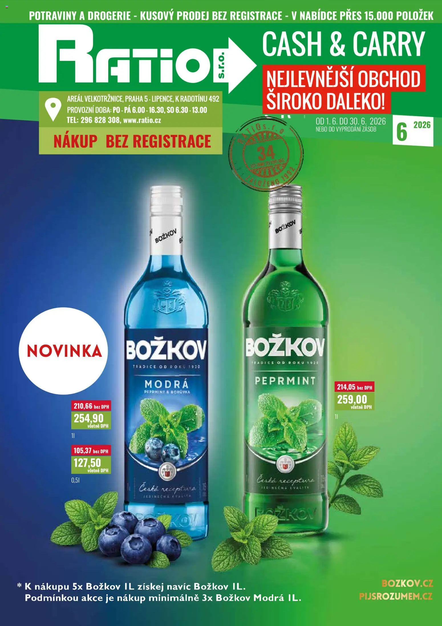 Ratio leták od 01.06.2026 | Strana: 80 | Produkty: Potraviny, Božkov, Drogerie