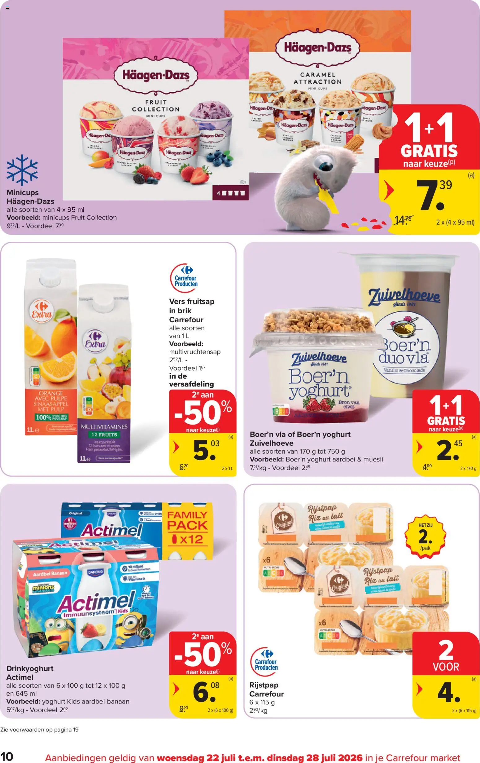 {H1} | Pagina: 10 | Producten: Muesli, Riska sajt, Yoghurt, Chocolade