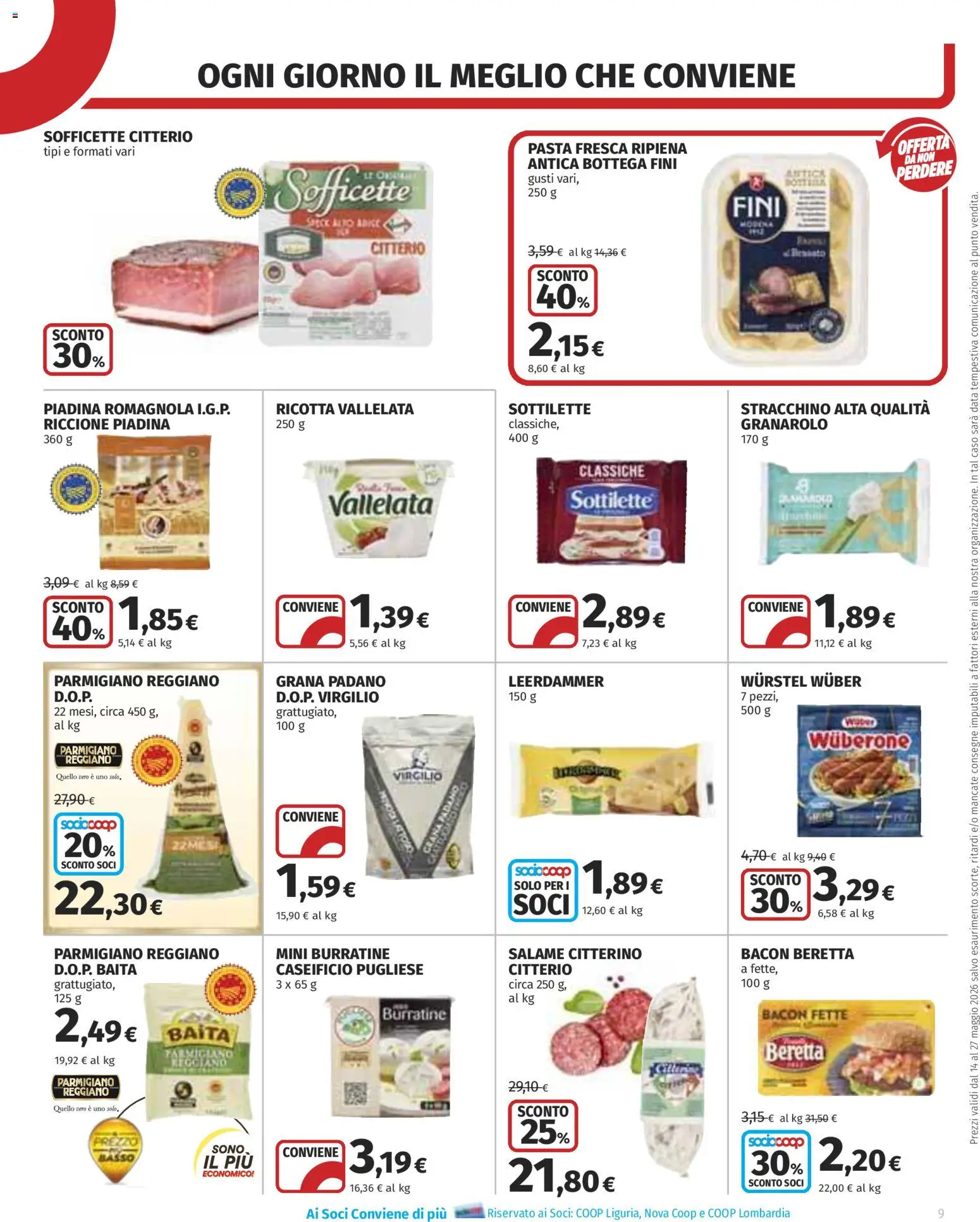 Volantino COOP del 14.05.2026 | Pagina: 9