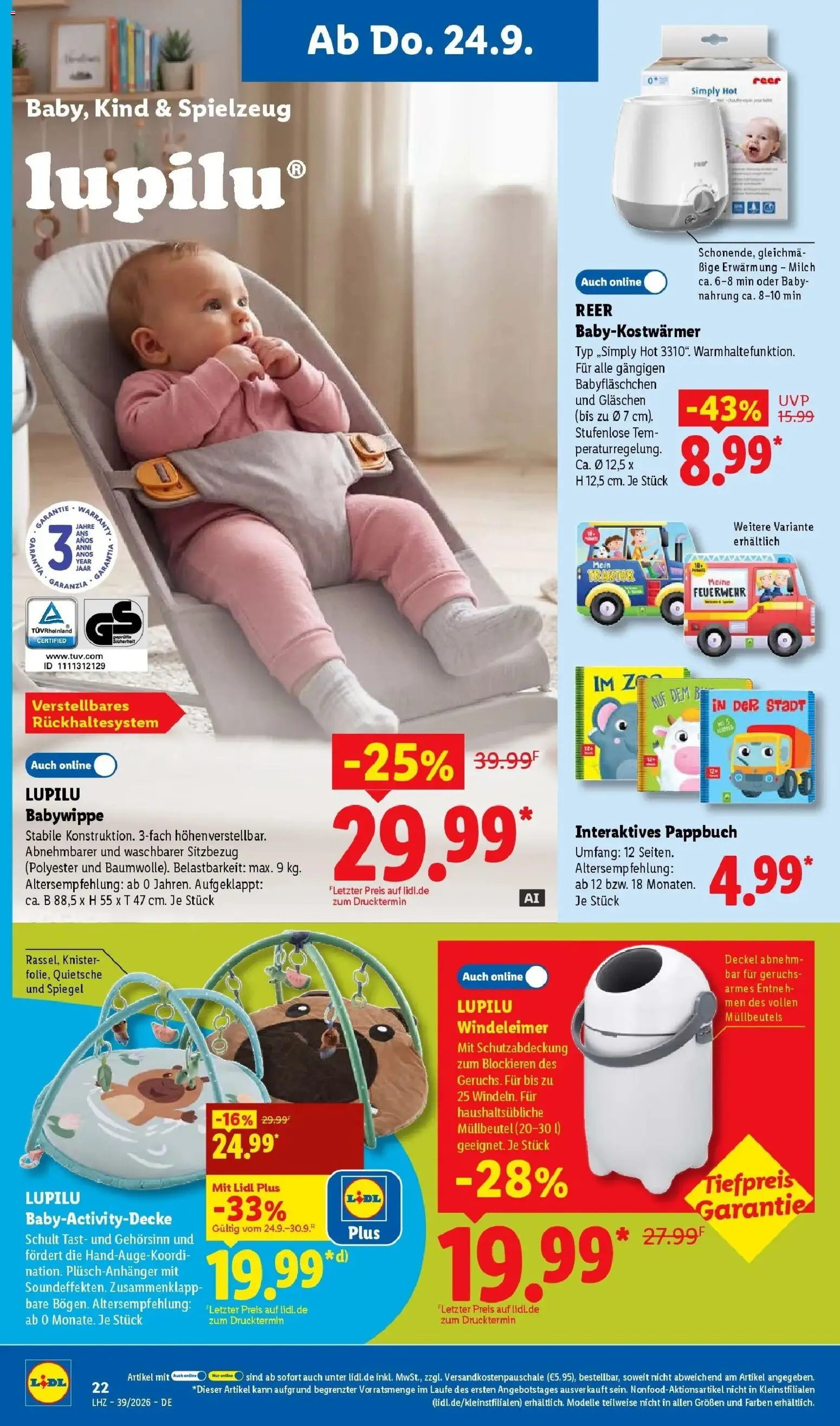 Lidl Prospekt Zülpich (ab 21.09.2026) zum Blättern » Angebote | Seite: 40