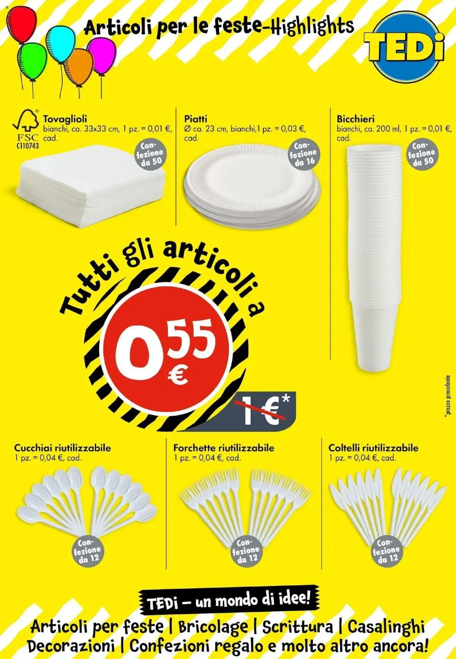 Volantino TEDi del 28.05.2026 | Pagina: 10 | Prodotti: Decorazioni