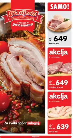 Matijevic katalog - pregled Matijevic kataloga - važi od 04.08.2026