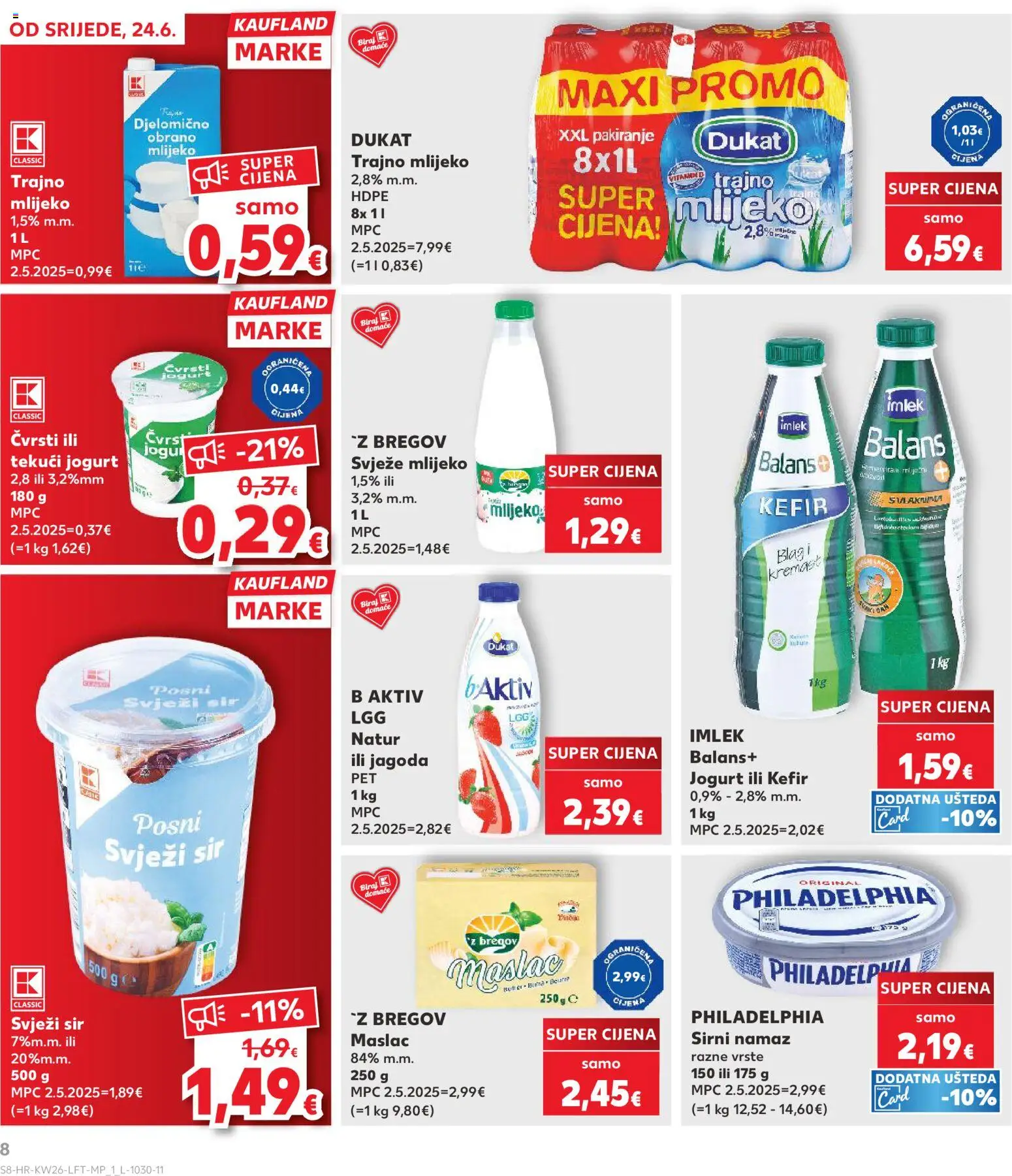 Kaufland katalog | vrijedi od 24.06.2026 | Stranica: 8