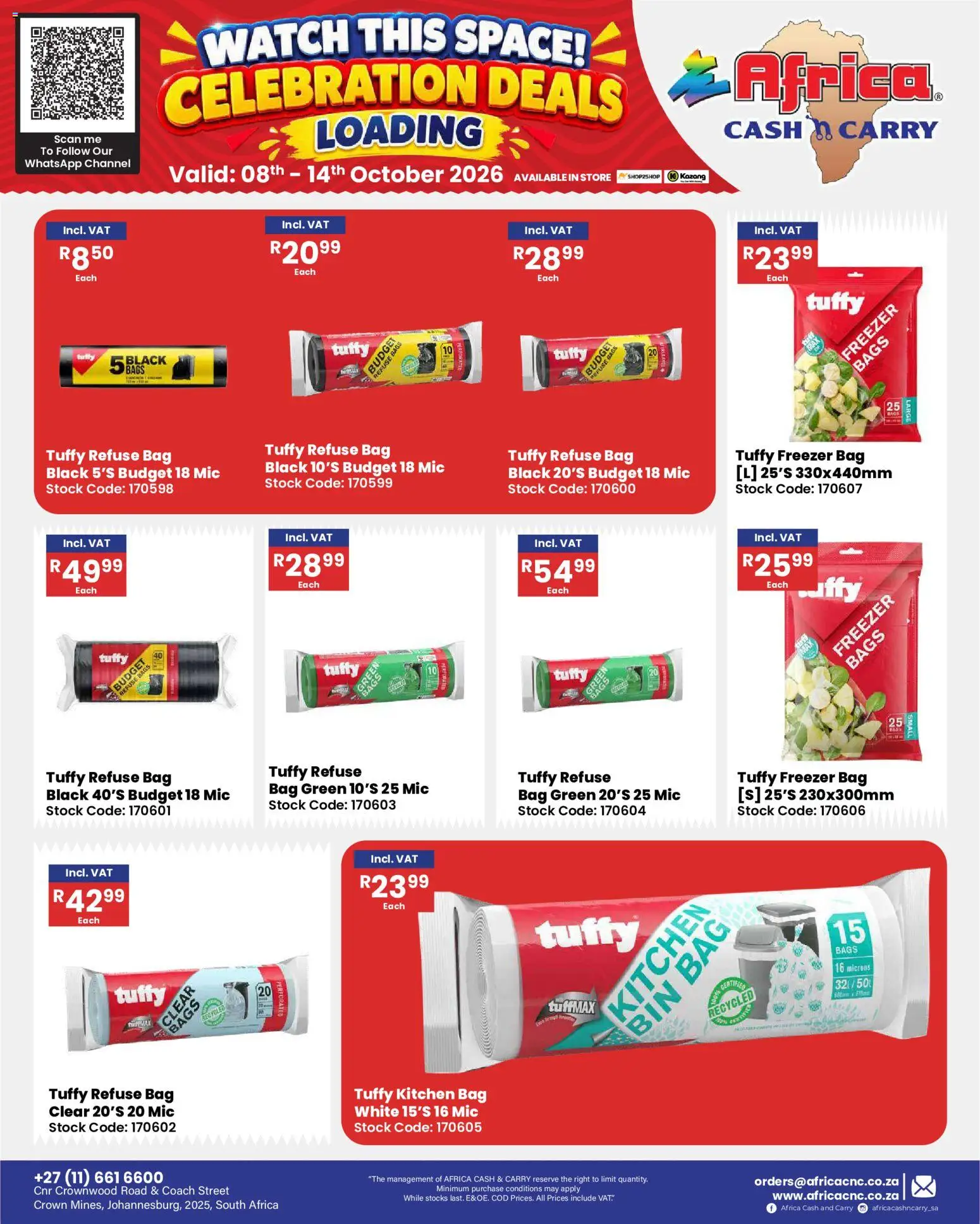 New Africa Cash & Carry catalogue – valid from 08/10/2026 | Page: 58