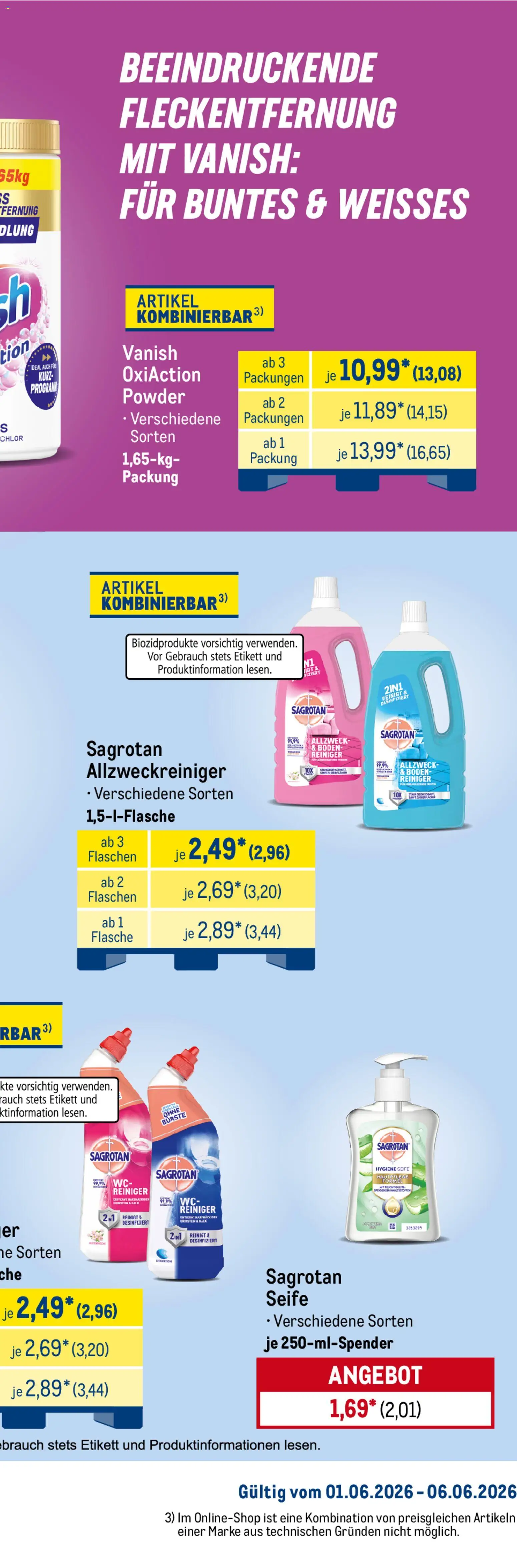 Metro Starke Marken – gültig ab 01.06.2026 | Seite: 15 | Produkte: Bürste, Seife