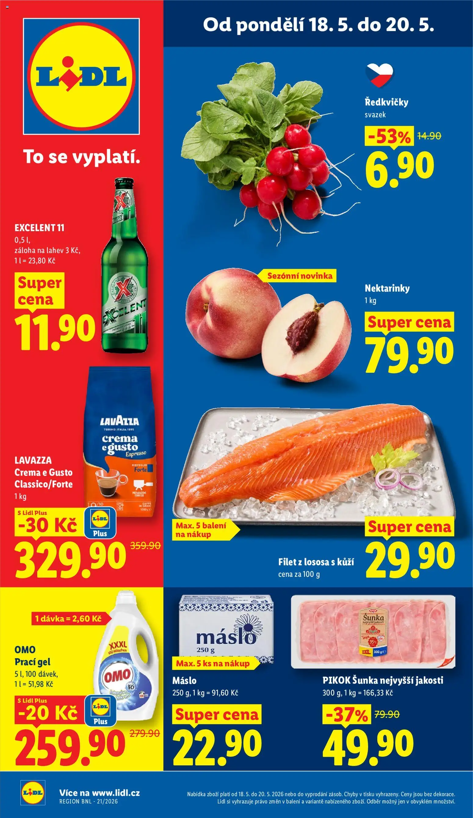 Lidl leták od 18.05.2026 | Strana: 1