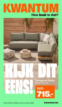 Kwantum folder / publicité - Voorbeeld van een folder van Kwantum, geldig van 08.06.2026