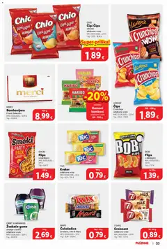 LORENZ Čips, Crunchips odabrane vrste - Pregled kataloga iz trgovine Plodine, vrijedi od 29.07.2026 | Stranica: 33